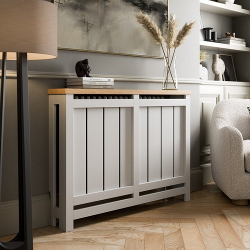 Radiator cover white modern - radiator,