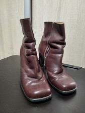 Burgundy Red Ankle Boot Size 6