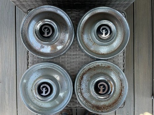 Daimler chrome hub caps - daimler,