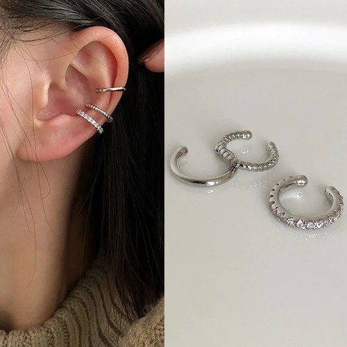 Minimalist silver ear - minimalist, cuff