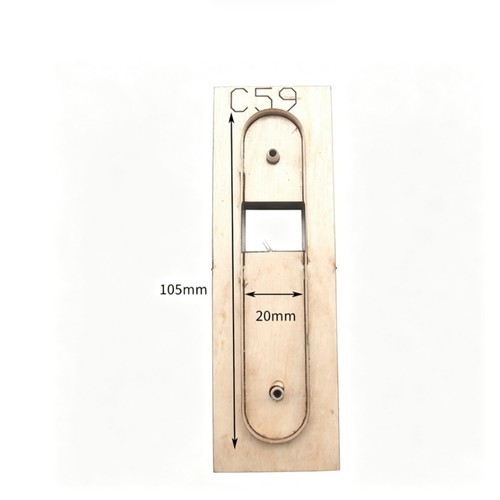 Leather strip cutting die - cutting,