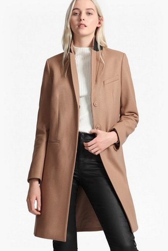 Fcuk camel wool cashmere - wool, &