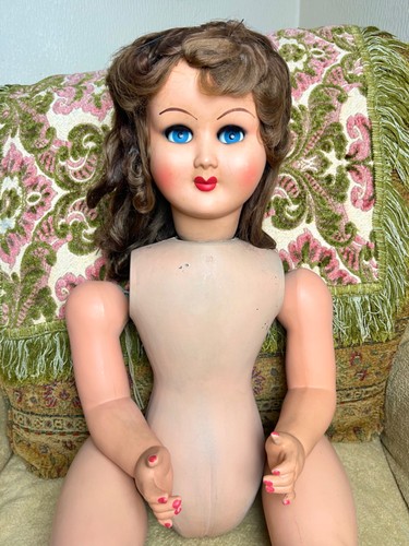 Large vintage antique doll - large,