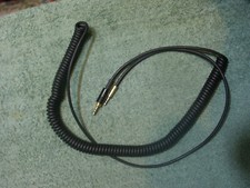 Coiled cable with plug - coiled,