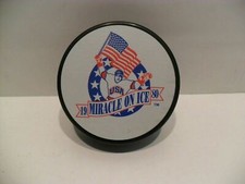 1980 USA Hockey Puck Miracle