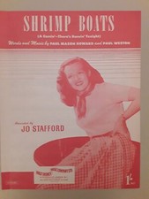 Jo Stafford   -  Shrimp Boats   -  Sheet Music