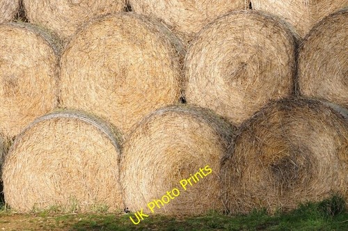 Photo 6x4 straw bales - photo,
