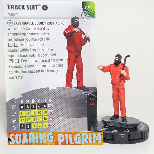Marvel heroclix track suit - track,