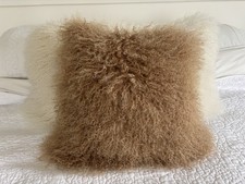Mongolian Sheepskin Cushion