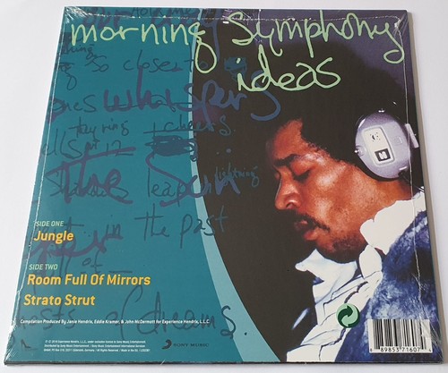 Jimi hendrix yellow vinyl - hendrix-, 10"