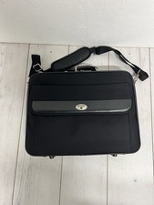 Antler Laptop Bag Briefcase | Black | Padded Travel | VGC FREE P&P ✅