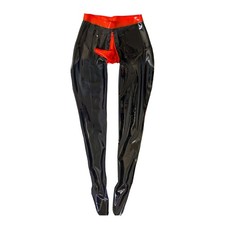 Mens Latex Pants with Penis &