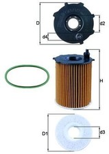 OIL FILTER OX 171/2D1 KNECHT