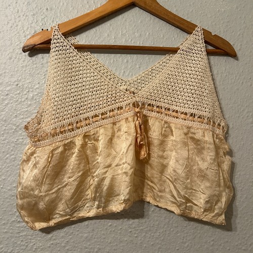Antique edwardian corset cover - corset,