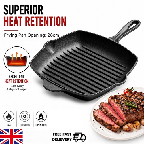 Thick cast iron striped - thick,