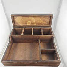  Wooden Nightstand Valet Tray