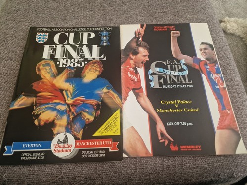 Cup final programmes - 2,