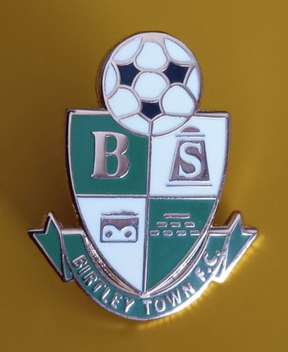 Birtley town enamel - town,