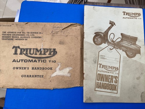 Triumph automatic t10 - automatic, owners