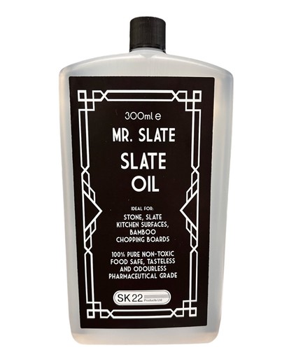 Slate oil 300ml bottle - slate, 300ml-bottle
