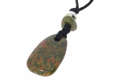 Kraftstein unakite pendant - kraftstein,