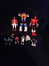 power rangers bundle Vintage Action Figures Cake Toppers Joblot