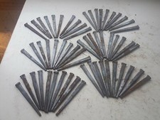 3" Vintage forged steel floorboard Brad nails, beautiful craftsmanship