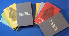 Folio Society: COMPLETE 6-VOLUME MAIGRET SET by Georges Simenon. Lond., 2018-19