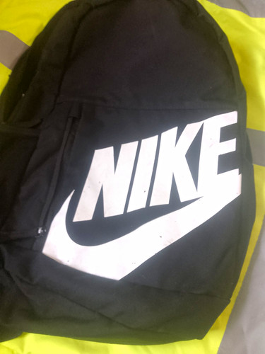 Nike black white daypack - black, &