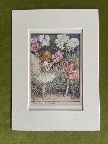 Pink flower fairy - flower,