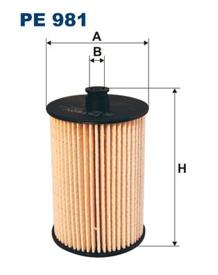 Fits filtron 981 fuel - pe,
