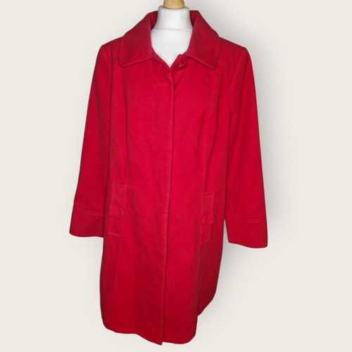 Womens red longline - bm,