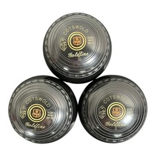 Cotswold Goldline II Bowls, Size 1 Heavy Set Of 3 