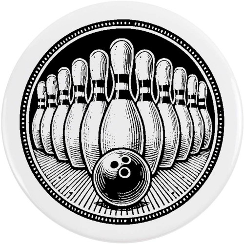 Ten pin bowling button - bowling', /