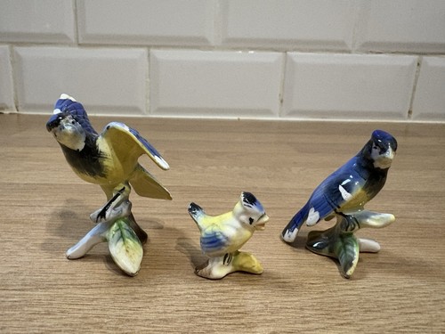 Porcelain bluebirds - bluebirds,