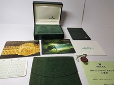 Rolex Watch Box Green Leather