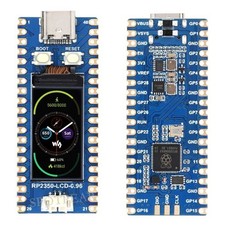 RP2350 Microcontroller Development Board RP2350A Control Features 0.96Inch LCD
