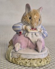 Vintage 1983 Royal Doulton Mr Toadflax Figurine - 8x6x7cm - Damaged