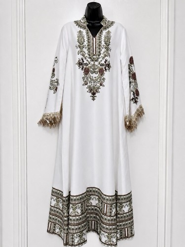 Pakistani white embroidered - pakistani,