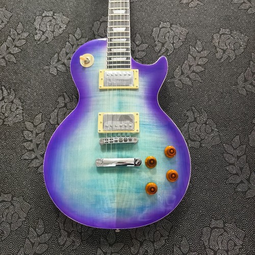 Electric guitar purple - electric,