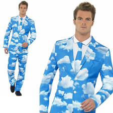 Mens Stand Out Suit Cloud