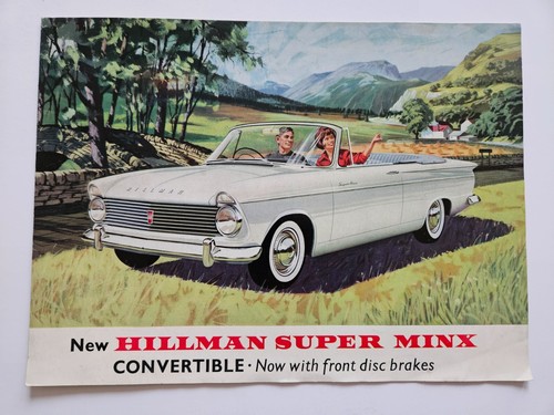 Hillman super minx convertible - hillman,
