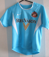 Sunderland Reg Vardy 2002 /03 Blue Away Youth Shirt  XS (Read Description)