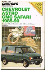 CHEVROLET ASTRO & GMC SAFARI VANS 4-CYL V6 PETROL 1985-1990 OWNERS REPAIR MANUAL