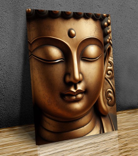 Close gilded buddha - of,