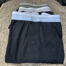 M&S Mens Cotton Boxer Shorts| 3 Pack| Cool & Fresh/ Breathable LARGE NEW 36/38