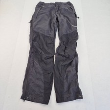 MONTANE Trousers Medium Black Men's Nikwax Nylon Outdoor Hiking Functional