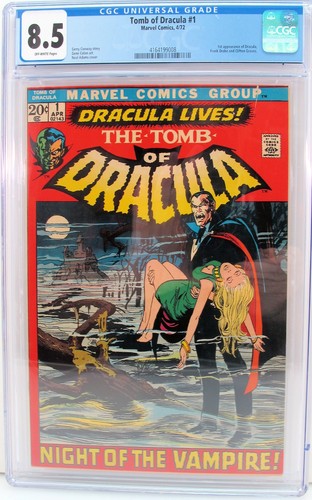 Tomb dracula cgc 8 - dracula, #1