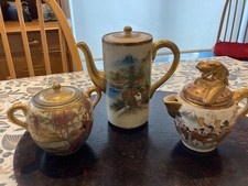 Beautiful Satsuma Tea Set