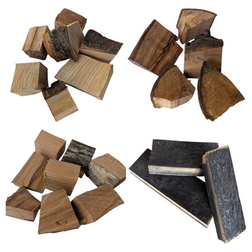 Smoking wood bbq chunks - chunks, apple